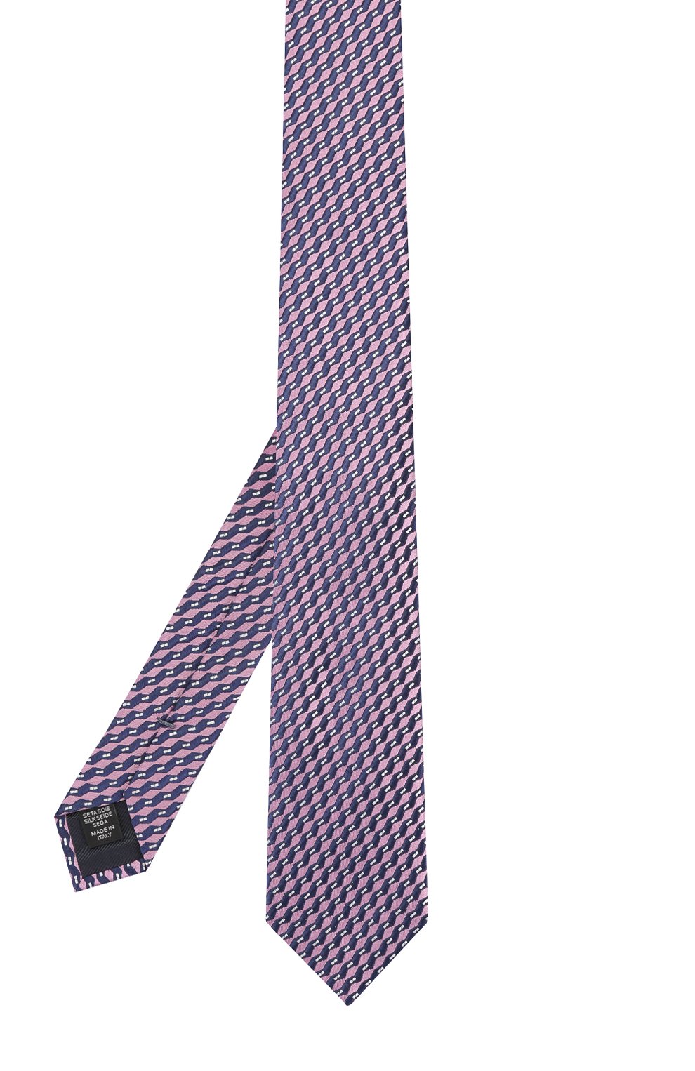 Шелковый галстук с узором ZEGNA, арт. Z9E061L8, фото 2