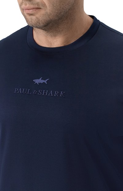 Хлопковая футболка PAUL&SHARK, арт. 26411026, фото 5