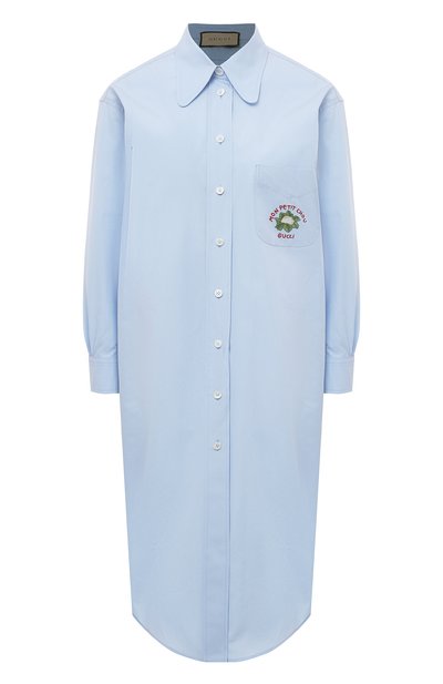 Женское хлопковая рубашка GUCCI, арт. 660639 ZAG23