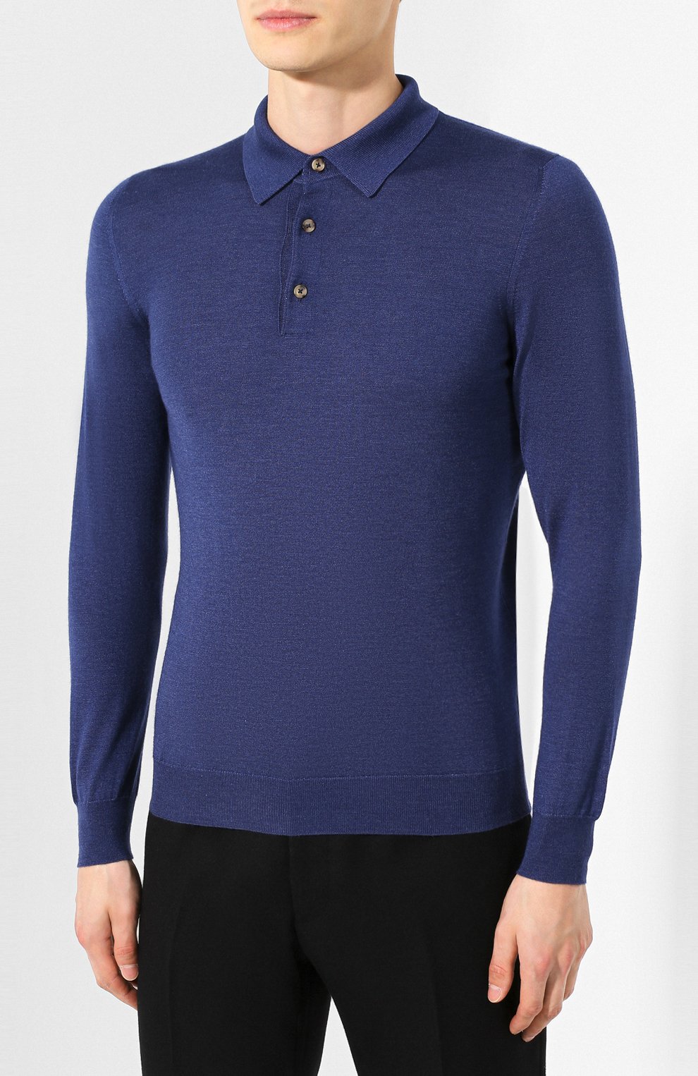 Поло из смеси кашемира и шелка SVEVO, ар т. 0670/1SA19/MP06/2, фото 3