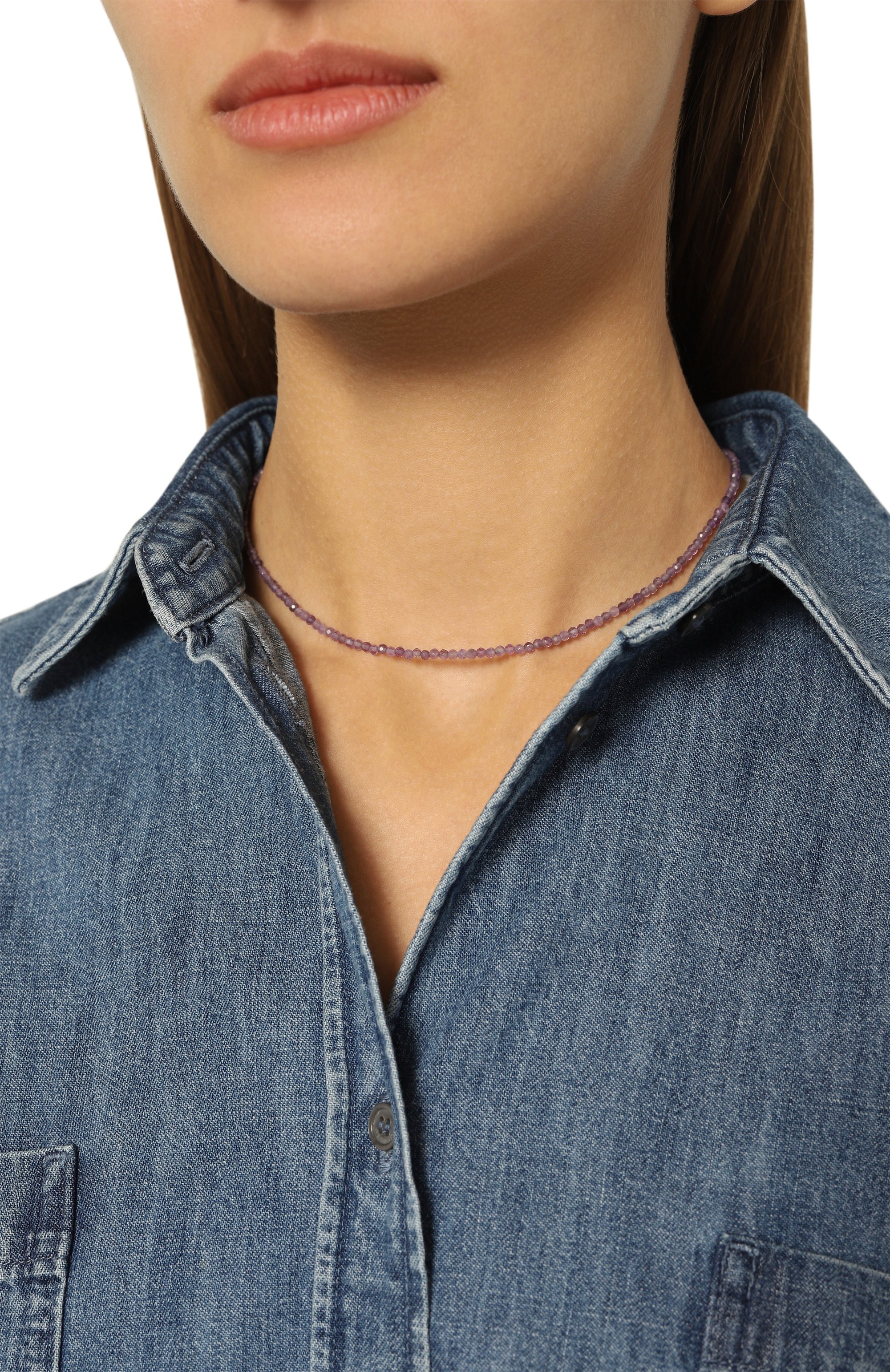 Бусы surfer's babe с аметистами MOONKA, арт. SRB-111VT-BD00-AMT, фото 2