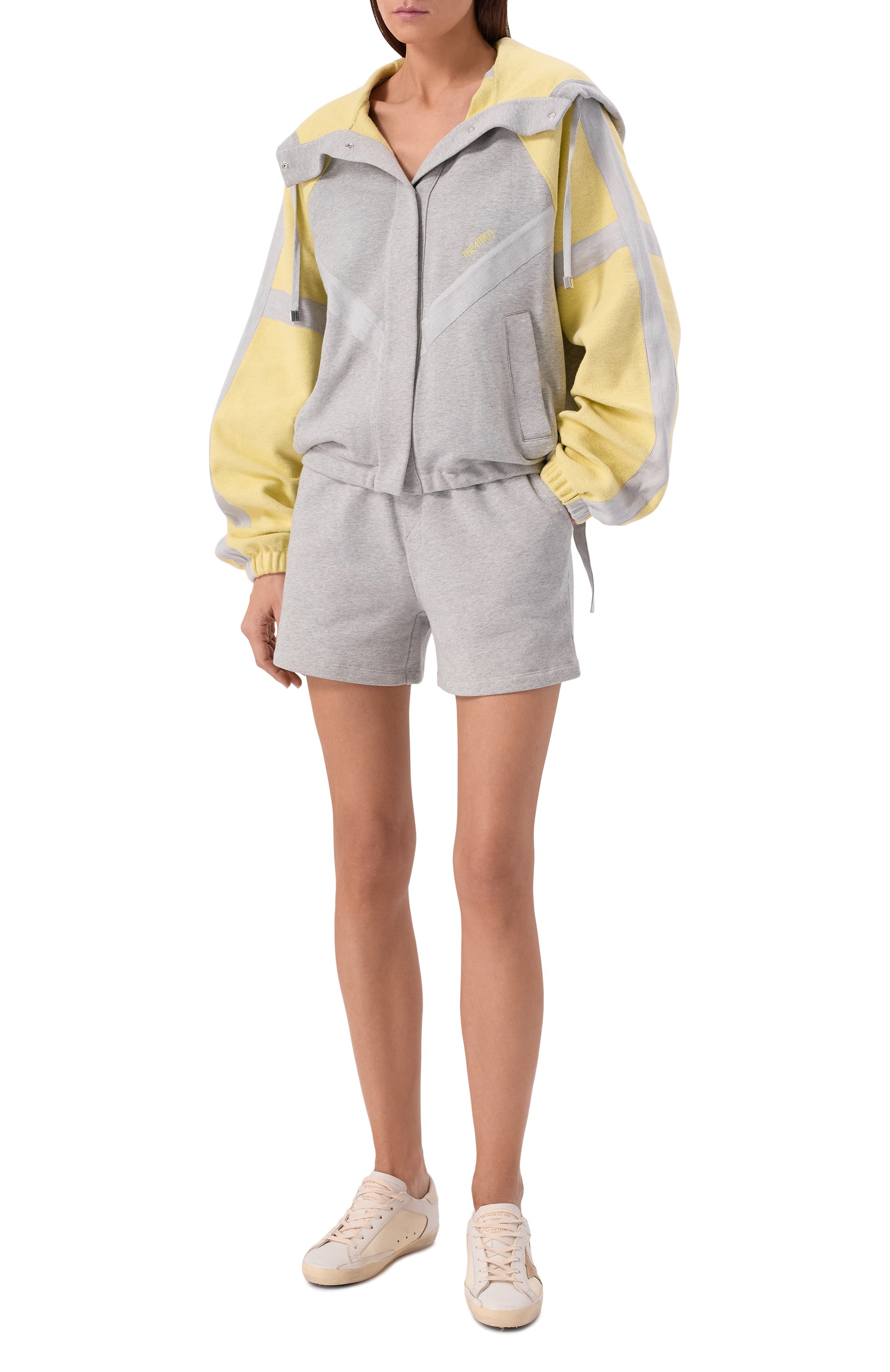 Хлопковые шорты THE ATTICO, арт. 260WCQ00013/JJF007AA, фото 2