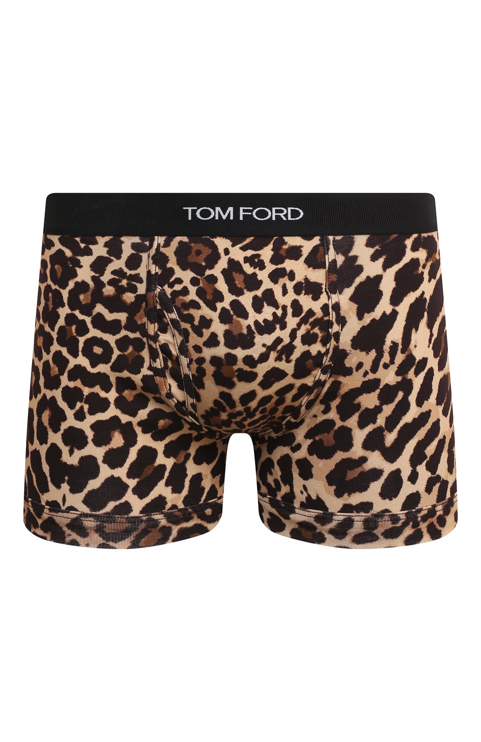 Хлопковые боксеры TOM FORD леопардового цвета по цене 15450 руб., арт. T4LC3123, фото 1 Хлопковые боксеры TOM FORD, арт. T4LC3123, фото 1