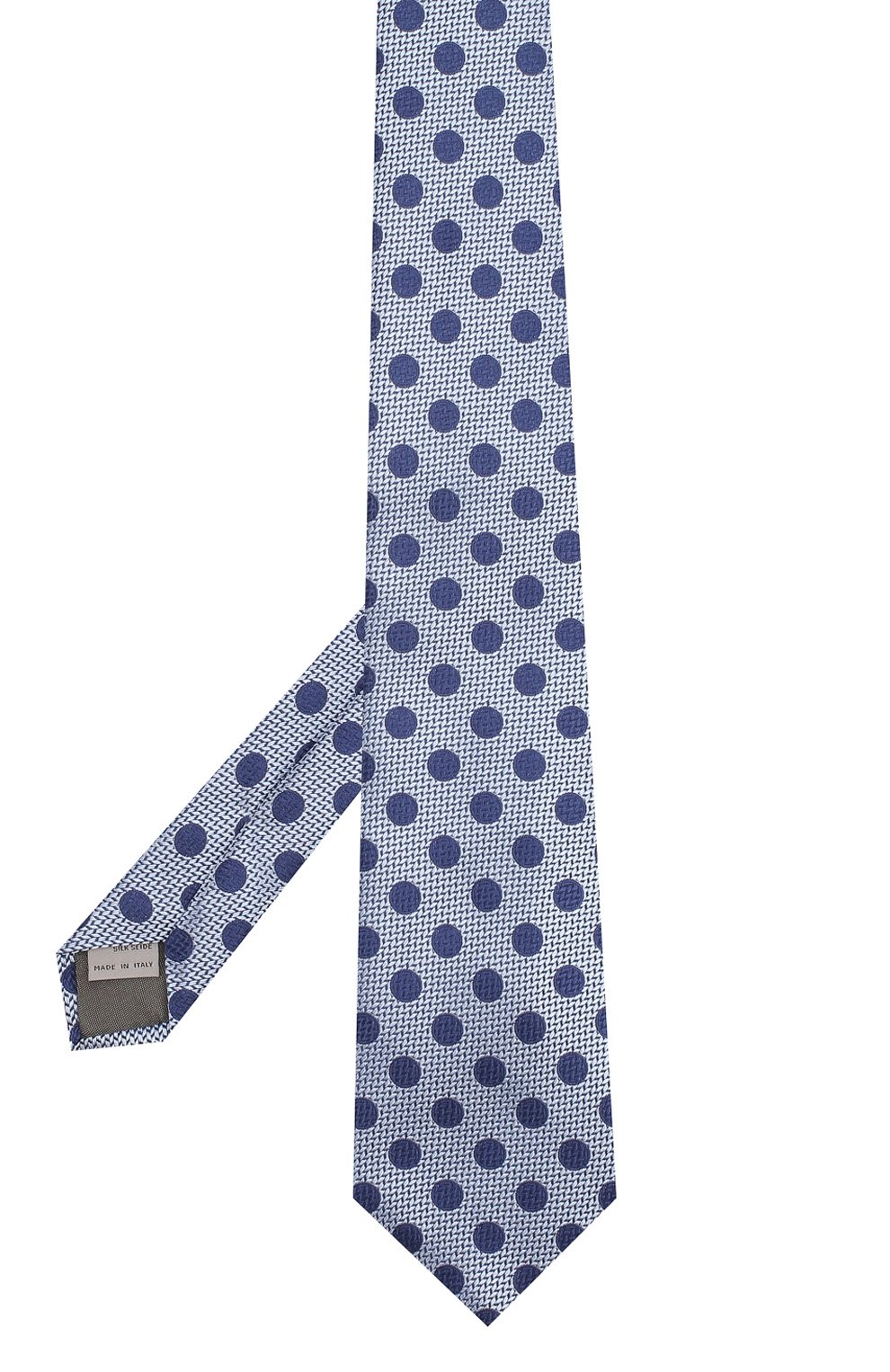 Шелковый галстук CANALI синего цвета по цене 8995 руб., арт. 18/HJ02070, фото 2 Шелковый галстук CANALI, арт. 18/HJ02070, фото 2
