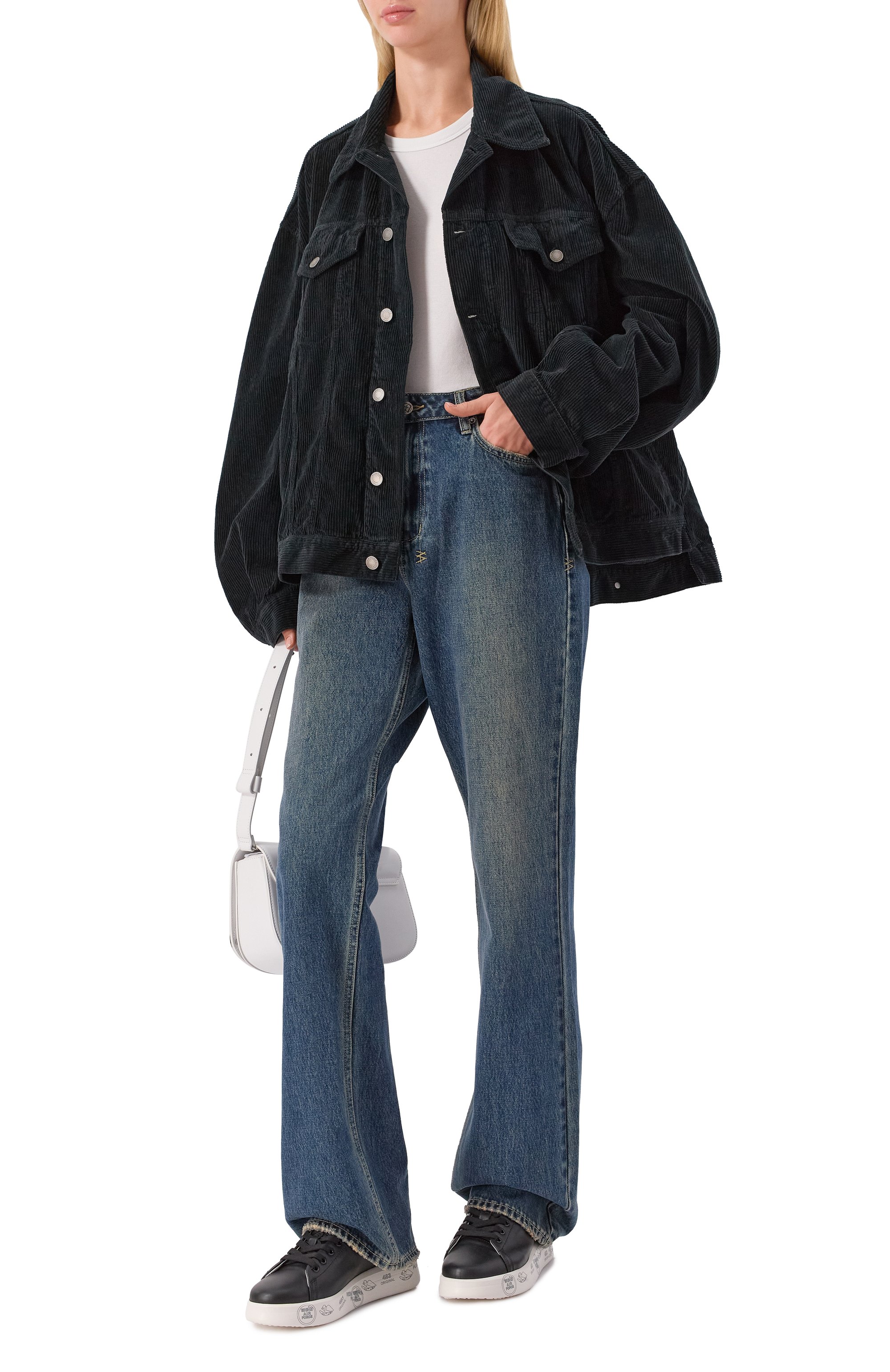 Комбинированные кеды belle PREMIATA, арт. BELLE/VAR 7810, фото 3