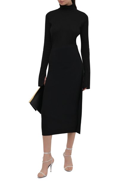 Кожаные босоножки  luna SAINT LAURENT, арт. 650820/20500, фото 2