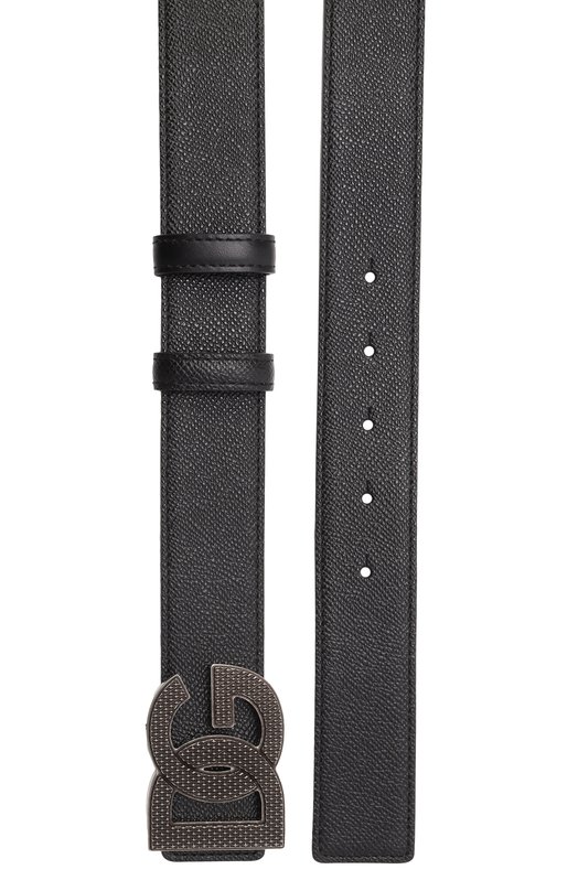 Кожаный ремень Dolce & Gabbana BC4943/AG651 Чёрный  BC4943/AG651 Фото 3