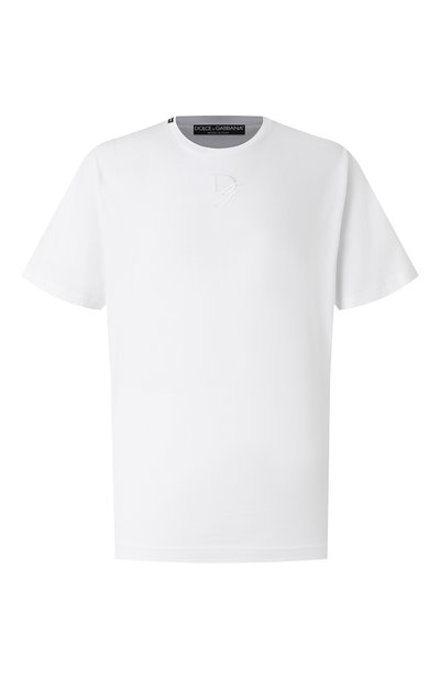 Мужская хлопковая футболка DOLCE & GABBANA, арт. G8PN9Z/G704E