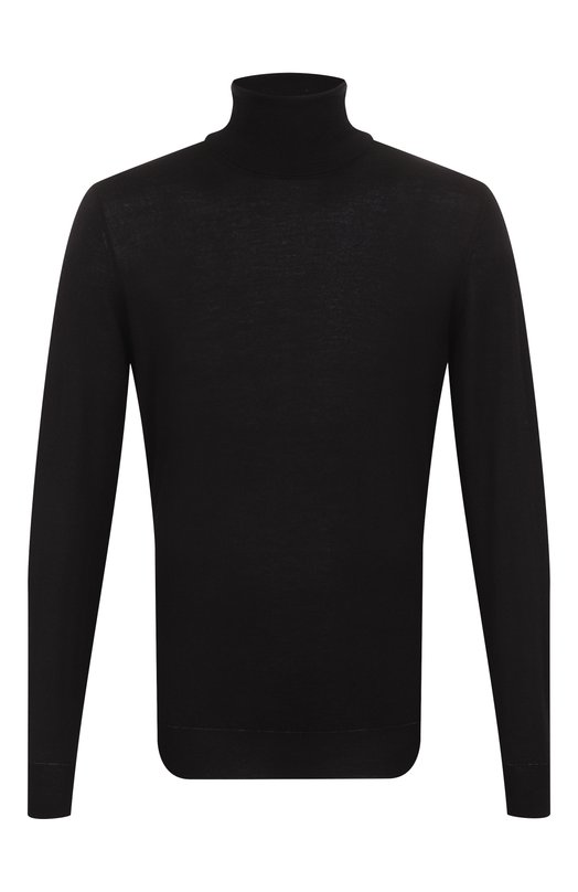 Водолазка из кашемира и шелка Brunello Cucinelli M2300103 Чёрный M2300103