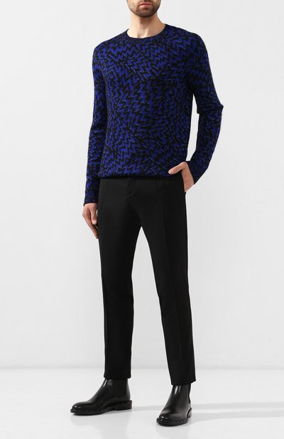 Джемпер из смеси шерсти и вискозы SAINT LAURENT, арт. 581958/YAGQ2, фото 2