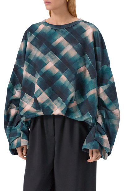 Хлопковый свитшот DRIES VAN NOTEN, арт. 011141-2614-605, фото 3