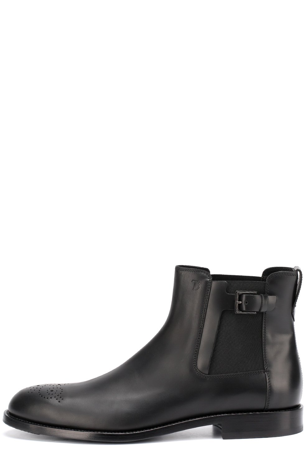 Кожаные челси с декоративной пряжкой и брогированием TOD’S, арт. XXM0XR0Q660PLSB999, фото 3