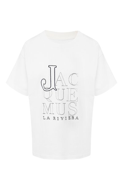 Хлопковая футболка JACQUEMUS, арт. 192TS02/48100, фото 1