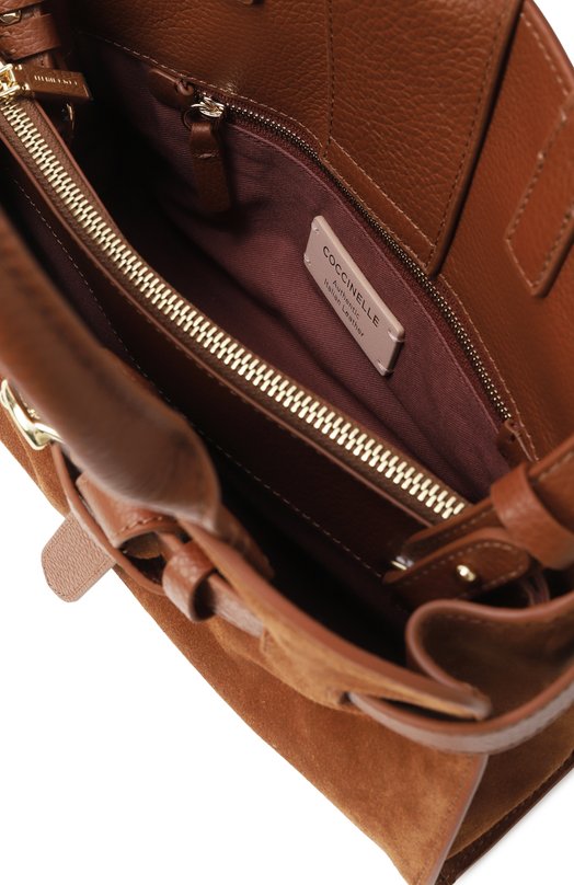 Сумка Sabine small Coccinelle E1 TLB 18 02 01 Коричневый  E1 TLB 18 02 01 Фото 5