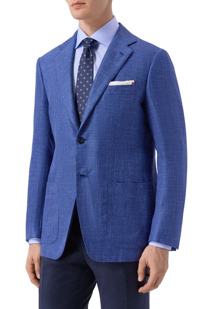 Пиджак из кашемира и шелка KITON, арт. UG81K06T46, фото 4