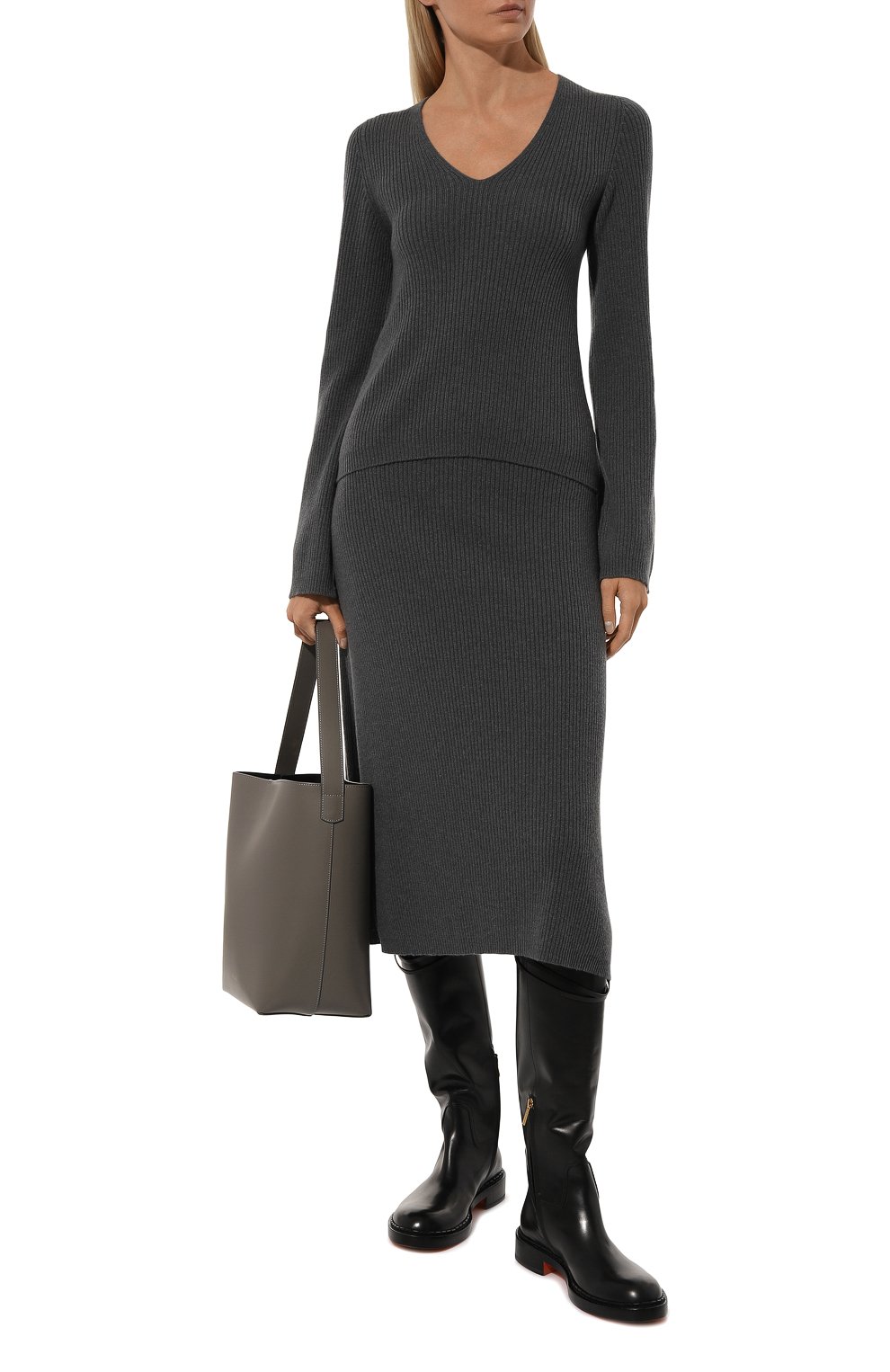 Пуловер из шерсти и кашемира LORENA ANTONIAZZI, арт. A24121VM83A/2472, фото 2