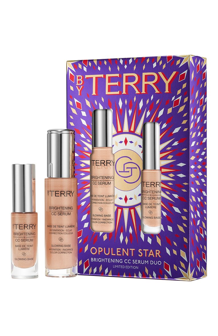 Подарочный набор opulent star brightening cc serum, от�тенок 2.5 nude glow (30+10ml) BY TERRY  цвета, арт. V22000056 | Фото 1 (Региональные ограничения белый список (Axapta Mercury): Не проставлено; Нос: Не проставлено; Финишное покрытие: Сияющий)