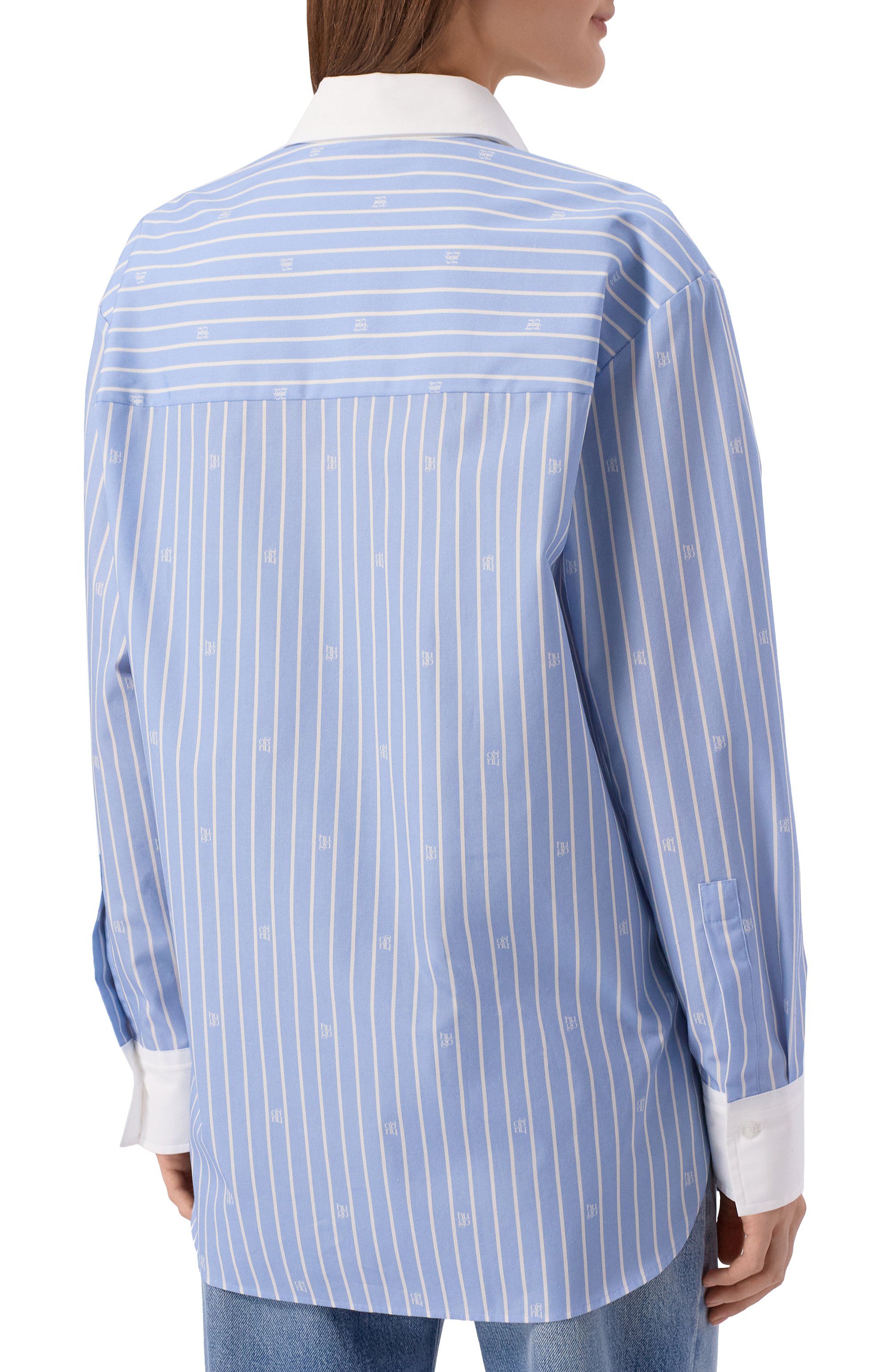 Хлопковая рубашка HUGO, арт. 50556216, фото 4