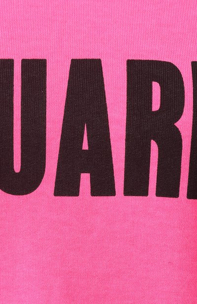 Хлопковый свитшот DSQUARED2 розового цвета по цене 38800 руб., арт. S72GU0205/S25030, фото 5 Хлопковый свитшот DSQUARED2, арт. S72GU0205/S25030, фото 5