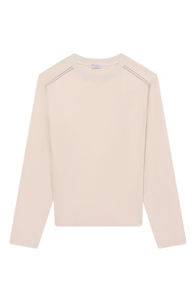 Хлопковый лонгслив BRUNELLO CUCINELLI, арт. B0T81T253C, фото 1