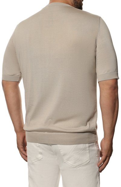 Джемпер из хлопка и шелка ZILLI, арт. MBX-TS030-LETT1/MC01, фото 4