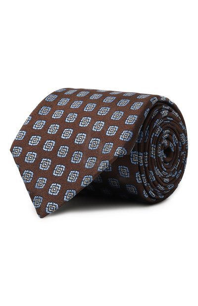 Мужской шелковый галстук CANALI, арт. 18/HJ03963