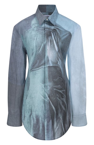 Женская хлопковая блузка JEAN PAUL GAULTIER, арт. 25/03-W-ST031/W016P