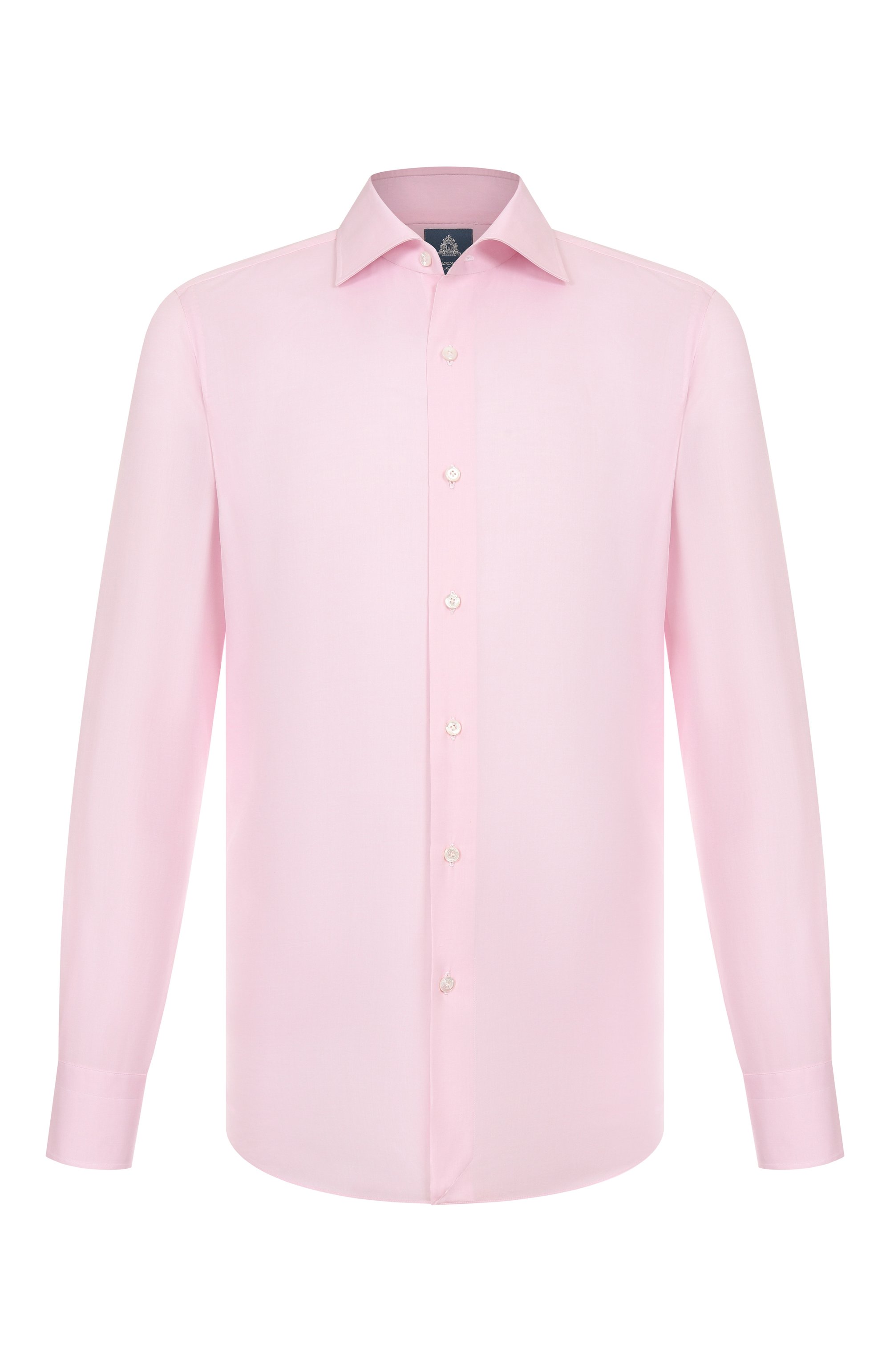 Хлопковая сорочка FINAMORE 1925 светло-розового цвета по цене 54050 руб., арт. 170/2 N/C0495Z, фото 1 Хлопковая сорочка FINAMORE 1925, арт. 170/2 N/C0495Z, фото 1