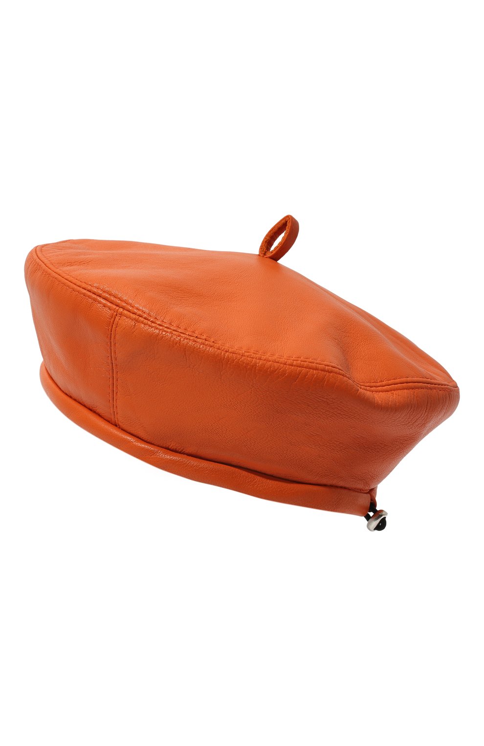 Кожаный берет COCOSHNICK HEADDRESS, арт. beretorange, фото 3