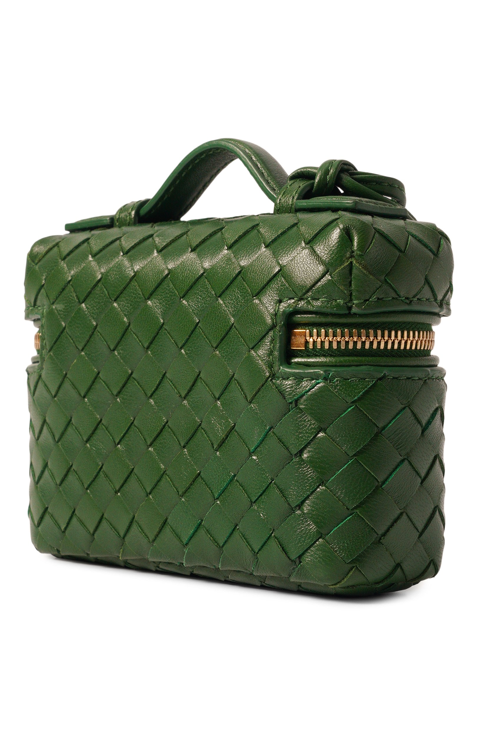 Сумка candy bang bang BOTTEGA VENETA зеленого цвета по цене 197000 руб., арт. 875454/V0HW0, фото 4 Сумка candy bang bang BOTTEGA VENETA, арт. 875454/V0HW0, фото 4