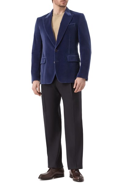 Бархатный пиджак DOLCE & GABBANA, арт. G2TV4T/FUVG7, фото 3