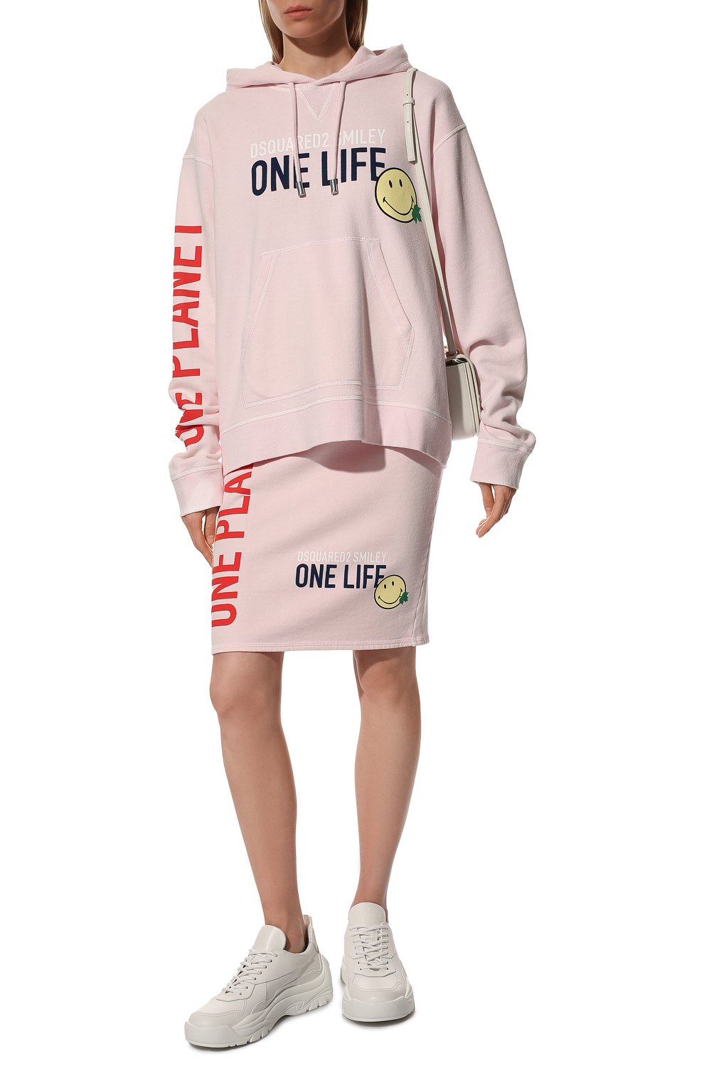 Хлопковый свитшот dsquared2 x smiley DSQUARED2, арт. S73GU0086/S25535, фото 2