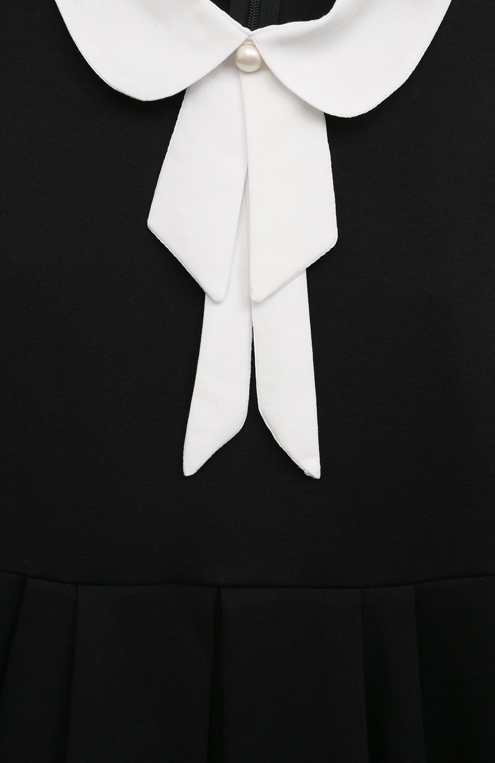 Платье из вискозы DAL LAGO черного цвета по цене 15250 руб., арт. R285/8111/7-12, фото 3 Платье из вискозы DAL LAGO, арт. R285/8111/7-12, фото 3