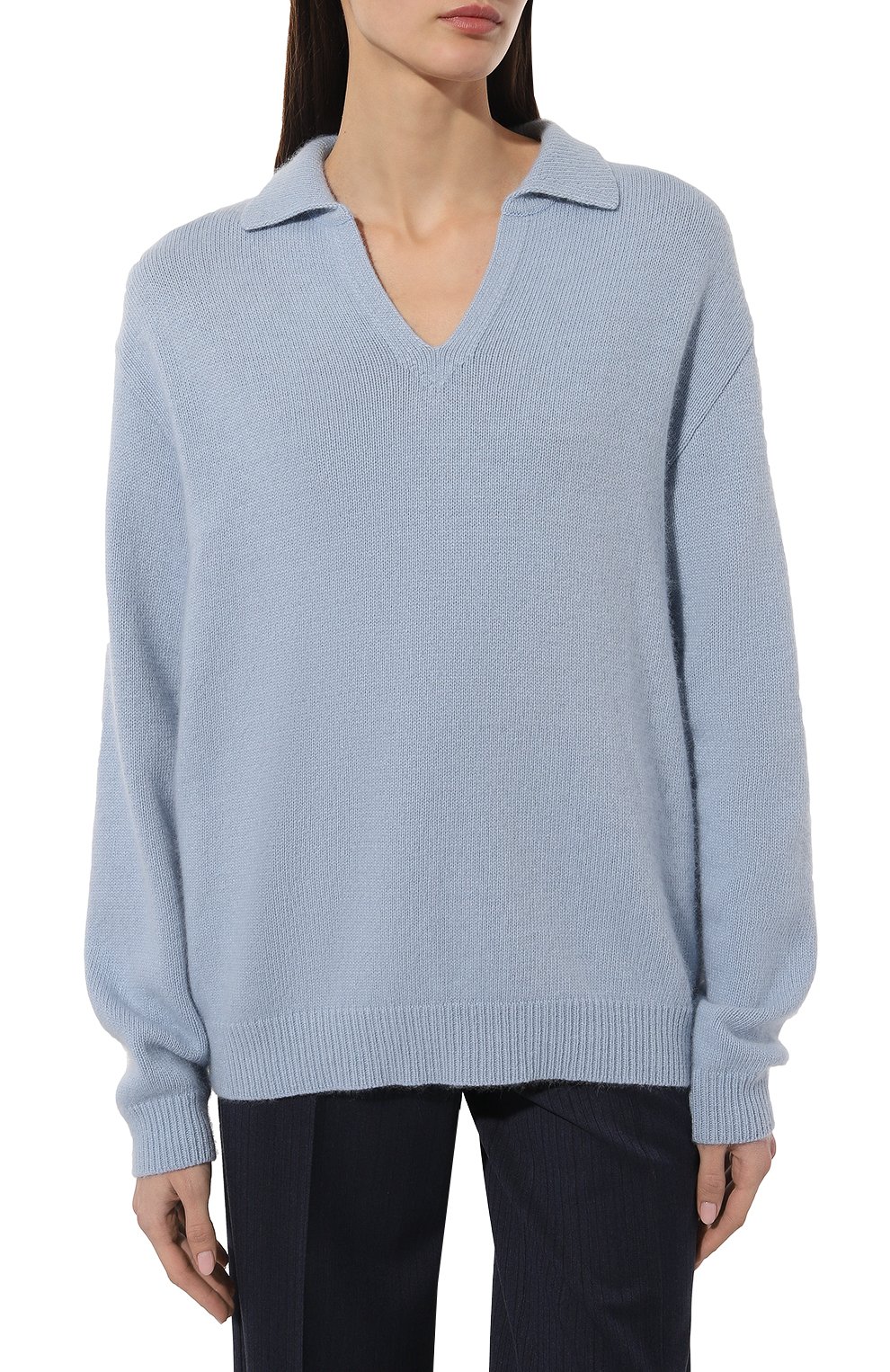 Пуловер из шерсти и вискозы LESYANEBO, арт. FW23/KNIT0012, фото 3