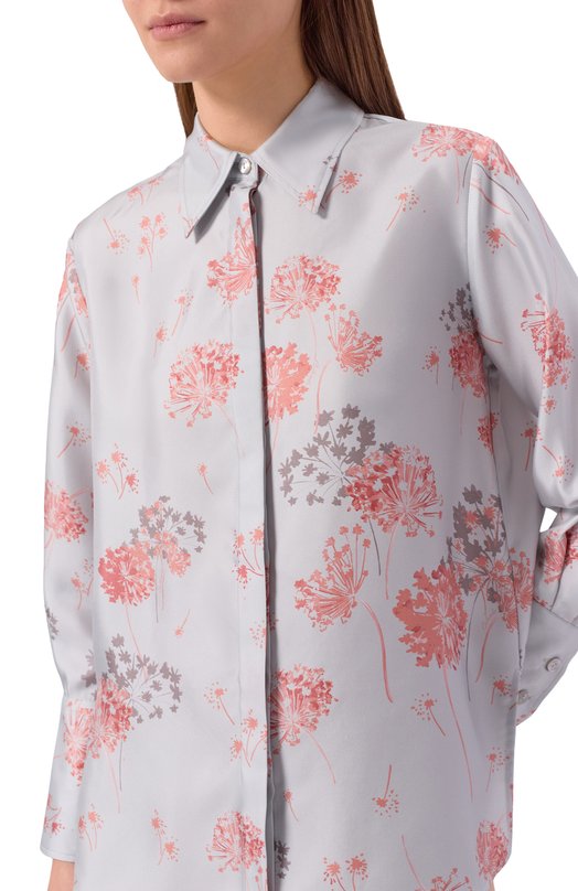 Шелковая рубашка Colombo CM00408/F/T0666-11-2E Голубой  CM00408/F/T0666-11-2E Фото 5