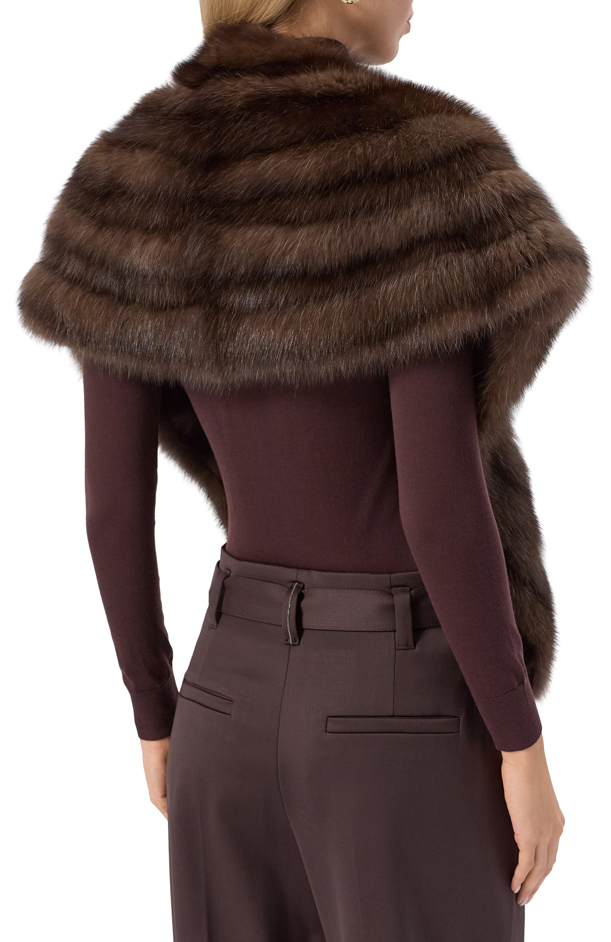 Пелерина из соболя VICTORIA KUSENKOVA, арт. 553500003027, фото 4