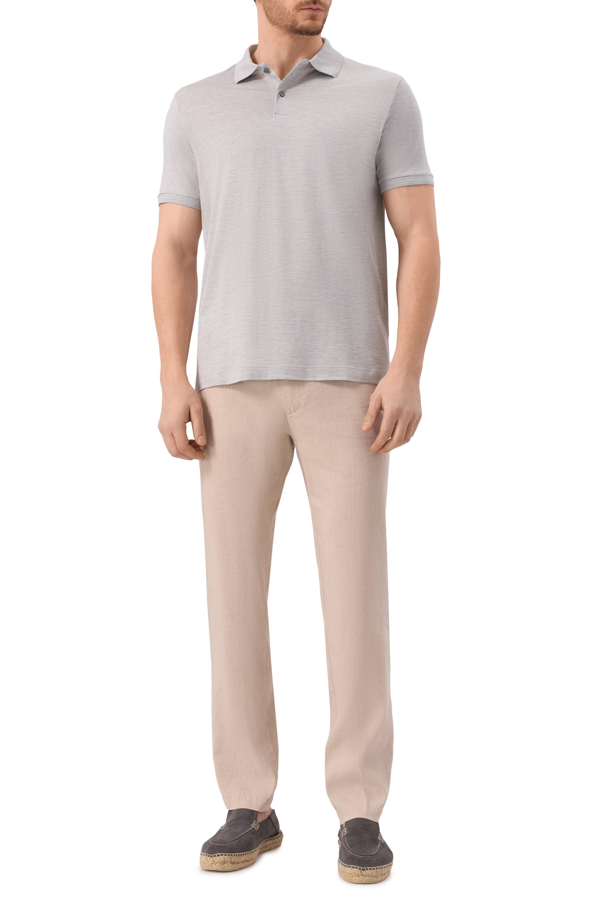 Поло из шелка и хлопка PAUL&SHARK, арт. 25411208, фото 2