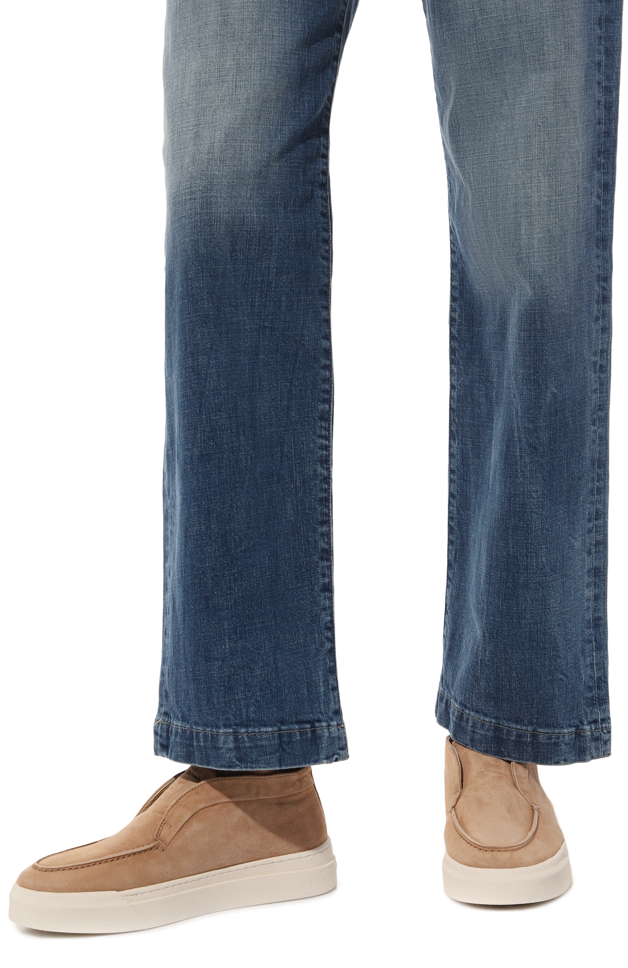 Замшевые кеды SANTONI, арт. WBGG61274PNNPSVZ, фото 3