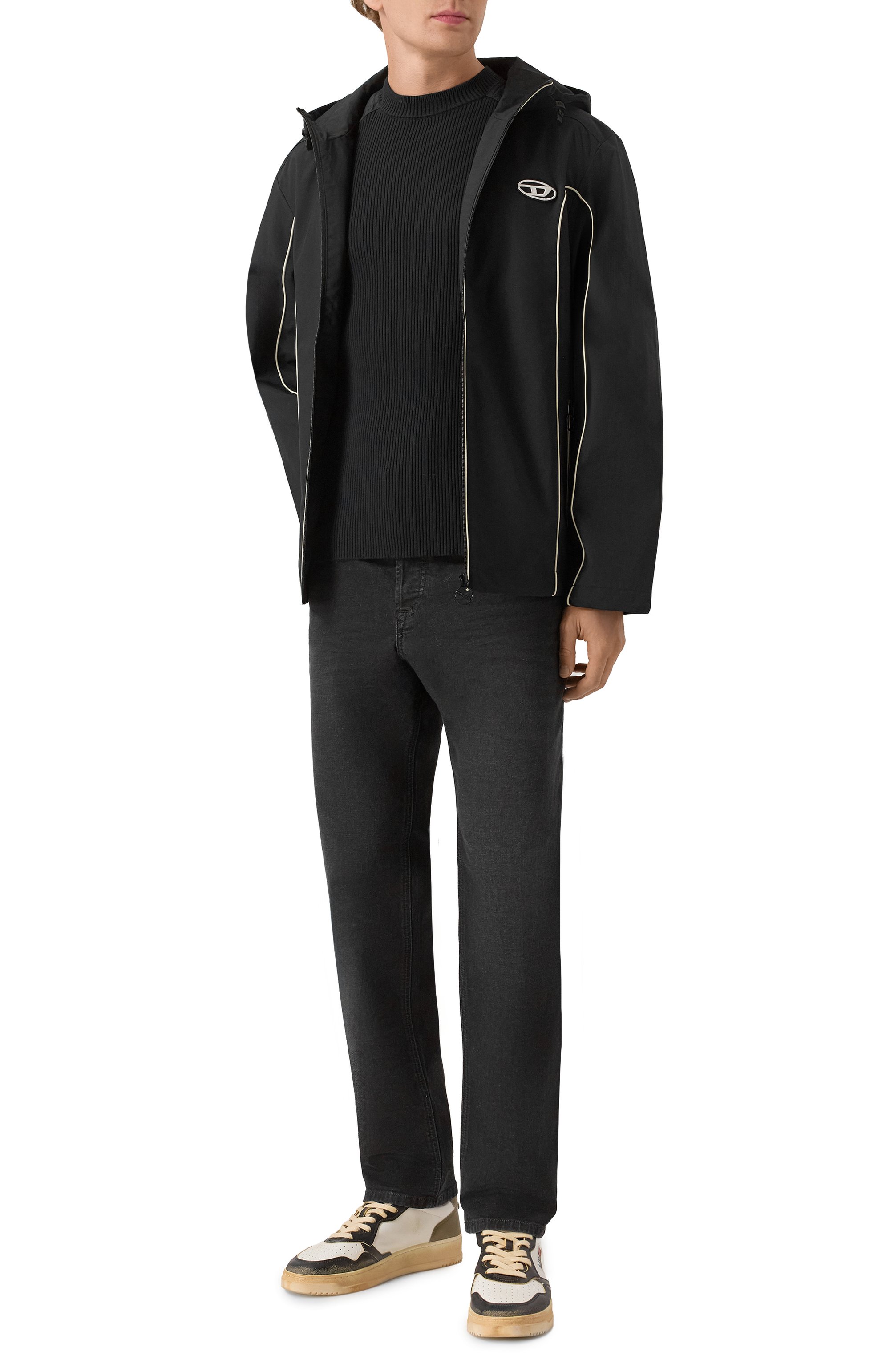 Хлопковый джемпер DIESEL, арт. A16867/0JLCR, фото 2