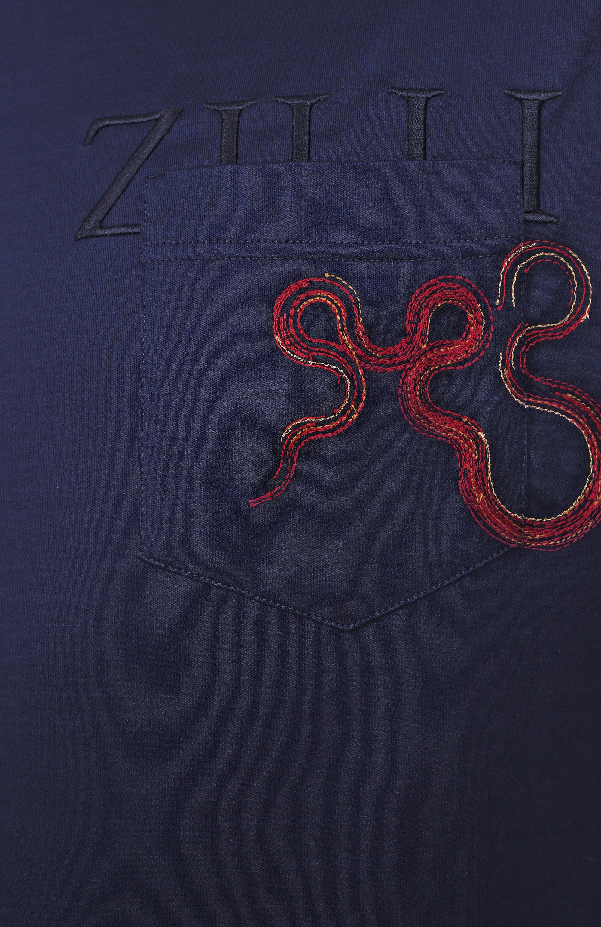 Хлопковая футболка ZILLI, арт. TSR03IM0100VSNAK0, фото 6