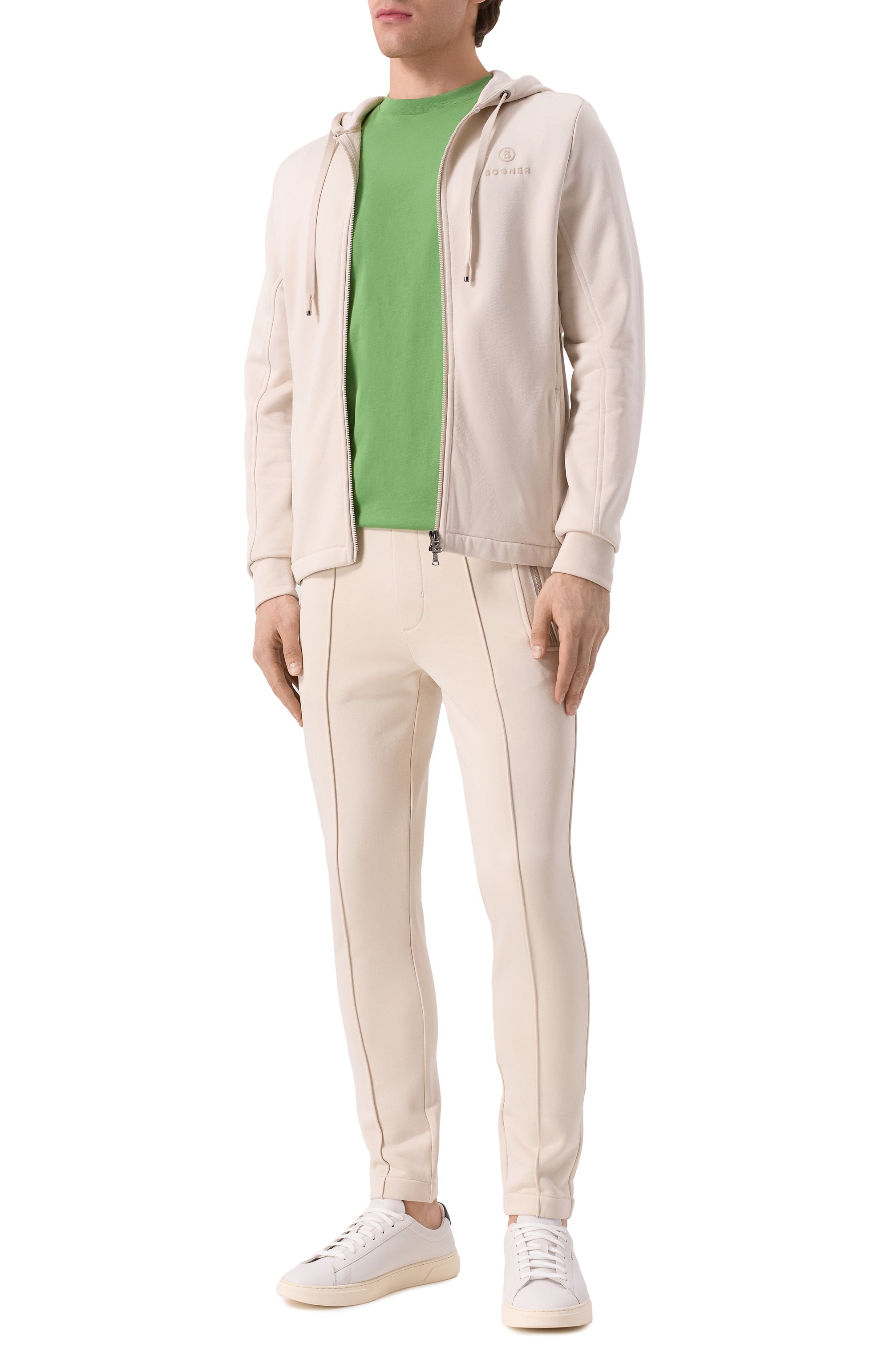 Толстовка BOGNER кремового цвета по цене 47300 руб., арт. 82089619, фото 2 Толстовка BOGNER, арт. 82089619, фото 2