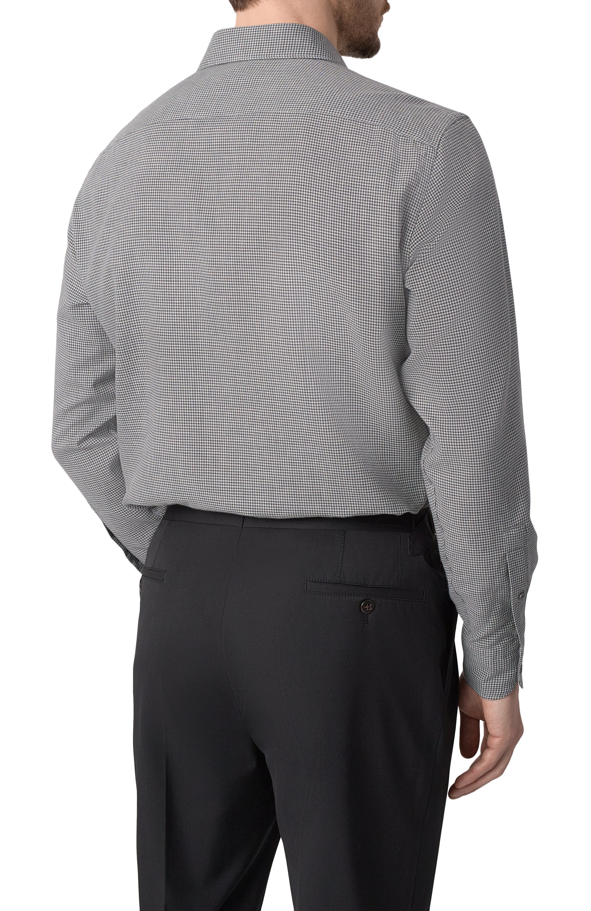 Рубашка из хлопка и кашемира ZEGNA, арт. SRF5/UEX45A8, фото 4