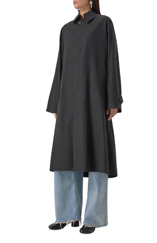 Плащ Maison Margiela S51AH0184/M35137 Чёрный  S51AH0184/M35137 Фото 3