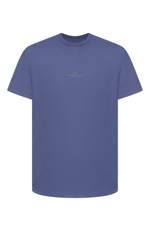 Хлопковая футболка Maison Margiela S30GC0701/S22816 Синий S30GC0701/S22816