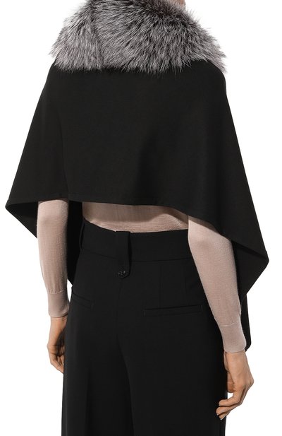 Капюшон с мехом лисы VICTORIA KUSENKOVA, арт. 199304123548, фото 4