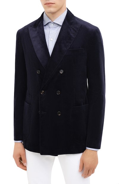 Вельветовый пиджак BRUNELLO CUCINELLI, арт. ML4637BBD, фото 3