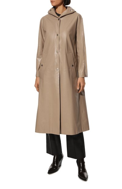 Кожаный плащ COLOR TEMPERATURE, арт. К-12/470, фото 3