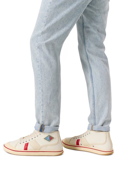 Комбинированные кеды eliot BOTTEGA VENETA, арт. 827556/V5JG1, фото 3