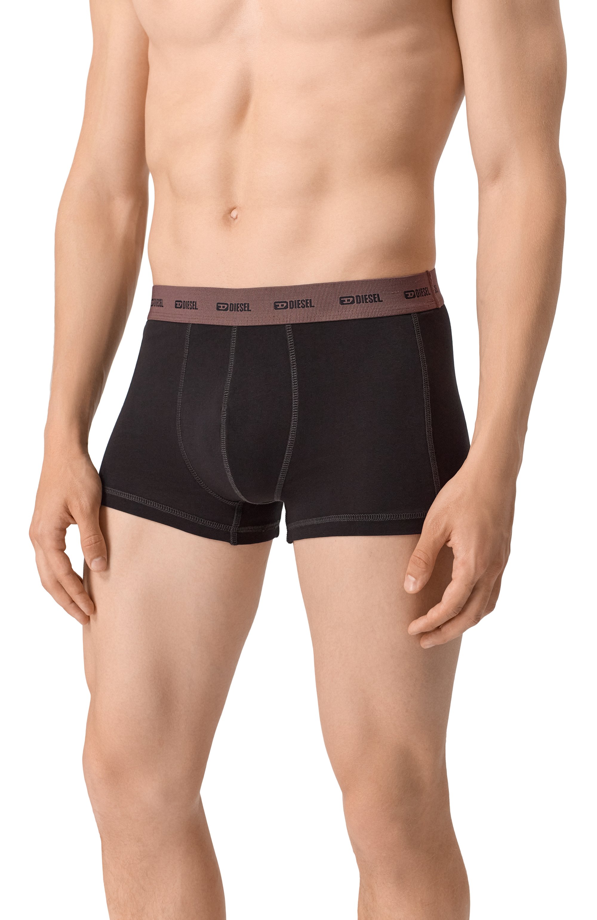 Комплект из трех боксеров DIESEL коричневого цвета по цене 5595 руб., арт. A17832/0IKBL, фото 6 Комплект из трех боксеров DIESEL, арт. A17832/0IKBL, фото 6