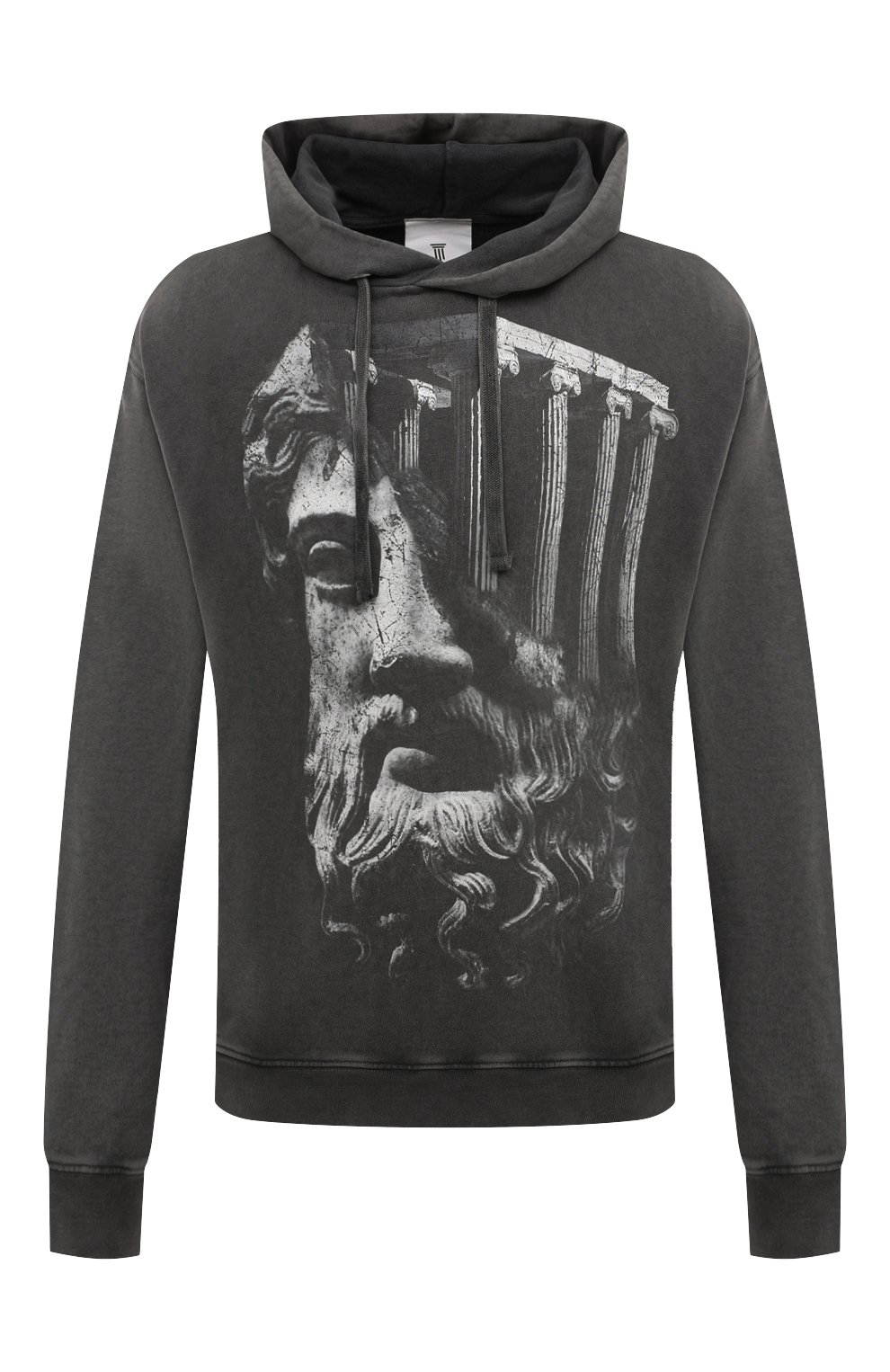 Хлопковое худи DIEGO VENTURINO, арт. D3W4DVFLHTDSTR, фото 1